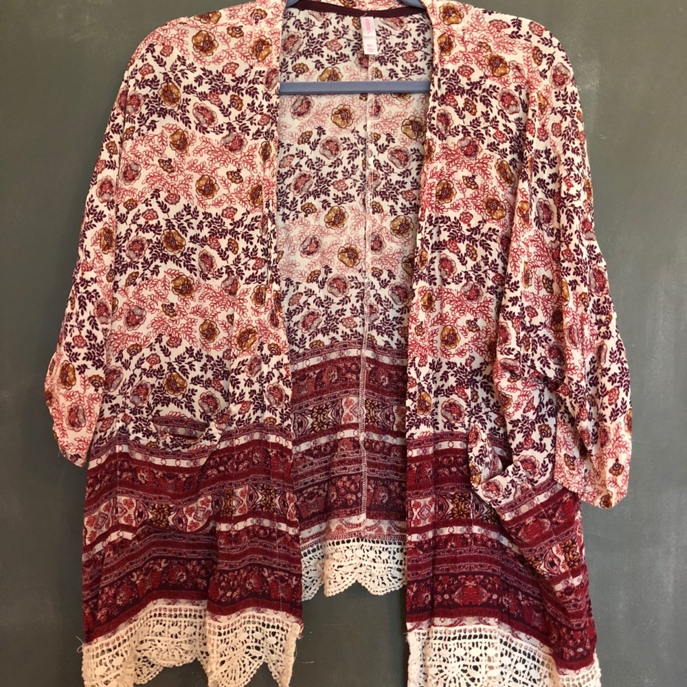 Floral kimono